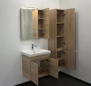 Шкаф-пенал подвесной Comforty Тромсе 35 дуб сонома 00004151266CF Шкаф-пенал подвесной Comforty Тромсе 35 дуб сонома 00004151266CF, 5