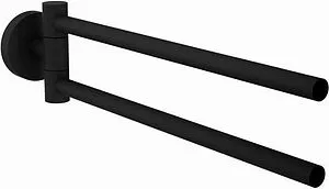 Полотенцедержатель Jaquar Continental чёрный матовый ACN-BLM-1115S Полотенцедержатель Jaquar Continental чёрный матовый ACN-BLM-1115S, 1