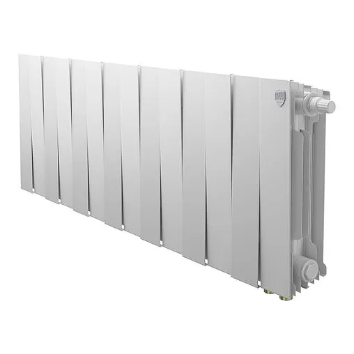 Радиатор биметаллический 14 секций нижнее правое подключение Royal Thermo PianoForte 300 VR80 Bianco Traffico RTPWVR803030014 Радиатор биметаллический 14 секций нижнее правое подключение Royal Thermo PianoForte 300 VR80 Bianco Traffico RTPWVR803030014