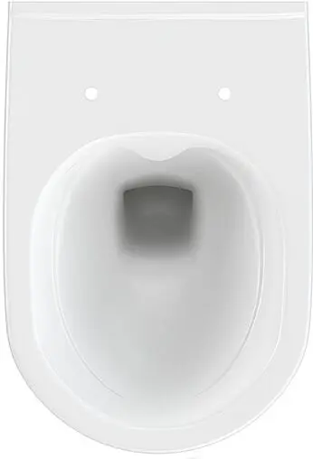 Комплект 6 в 1 Cersanit City CO DPL EO slim 64277 с кнопкой Estetica 64111 белый с рамкой хром