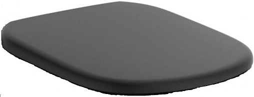 Крышка-сиденье для унитаза с микролифтом Ideal Standard Tesi Silk Black черный матовый T3529V3