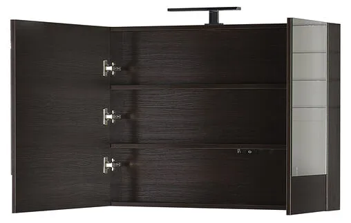 Шкаф-зеркало Aquanet Нота 90 L венге 00159110 Шкаф-зеркало Aquanet Нота 90 L венге 00159110