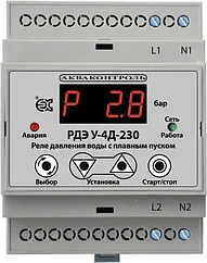 Реле давления воды с выносным датчиком 4-20 мА для систем автоматизации Extra Акваконтроль РДЭ У-4Д-230-7-3 1731322400