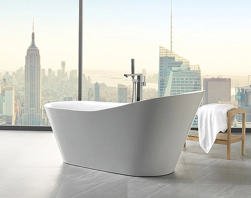 Ванна акриловая отдельностоящая BelBagno 180x82 без перелива  BB63-1800-W0