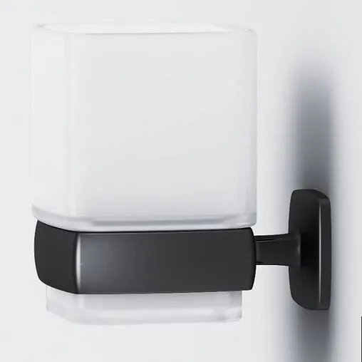 Стакан Am.Pm Gem чёрный матовый A9034322