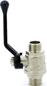 Кран шаровый ¾"н x ¾"н Bugatti Oregon 03250024 Кран шаровый ¾"н x ¾"н Bugatti Oregon 03250024, 3