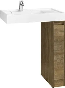 Тумба-умывальник напольная над стиральной машиной Aquaton Лондри 80 дуб кантри 1A2671K1LHDY0+ Тумба-умывальник напольная над стиральной машиной Aquaton Лондри 80 дуб кантри 1A2671K1LHDY0+, 1