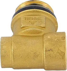 Тройник концевой для коллектора ¾&quot;н x ⅜&quot;в x ½&quot;в Tiemme 1890 1950009, 2