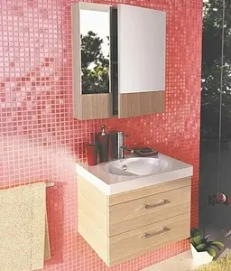 Шкаф-зеркало Comforty Ницца 60 cосна лоредо 00003120774CF, 3