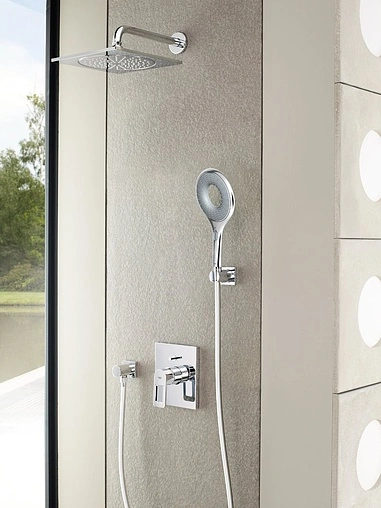 Смеситель для душа скрытого монтажа Grohe Quadra хром 19455000