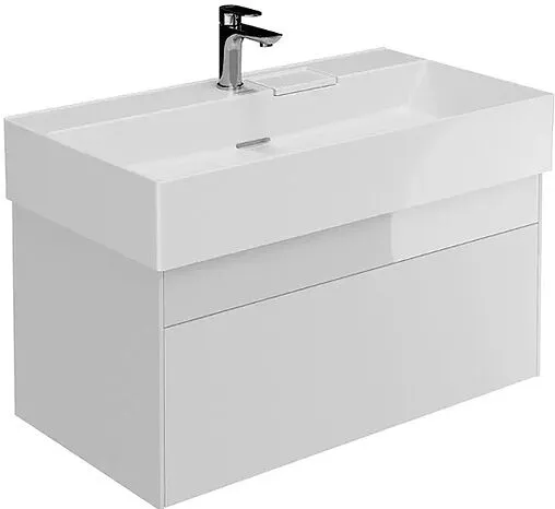 Тумба под умывальник подвесная Kerama Marazzi Logica 90 белоснежный LOG.90.2\WHT