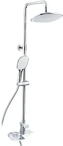 Душевая система со смесителем для ванны Timo Helmi белый/хром SX-1070/00-16, 1