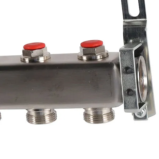 Группа коллекторная без расходомеров 12 отводов 1&quot;в/в x ¾&quot;ек Rommer RMS-3200-000012