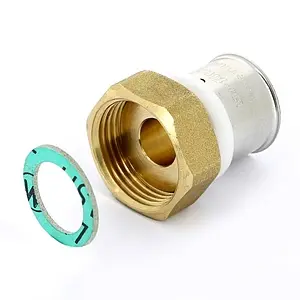 Муфта пресс с накидной гайкой 26мм x 1"нг Uni-fitt 714G8400 Муфта пресс с накидной гайкой 26мм x 1"нг Uni-fitt 714G8400, 4