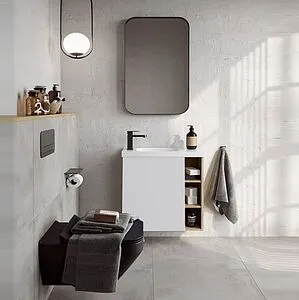 Тумба-умывальник подвесная Aqwella Alba 60 L белый матовый/дуб давос ALB0106LDD+ALB0706WM+CMPSL.06.04.D Тумба-умывальник подвесная Aqwella Alba 60 L белый матовый/дуб давос ALB0106LDD+ALB0706WM+CMPSL.06.04.D, 4