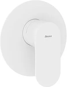 Смеситель для душа скрытого монтажа Ravak Eleganta белый матовый X070262, 1