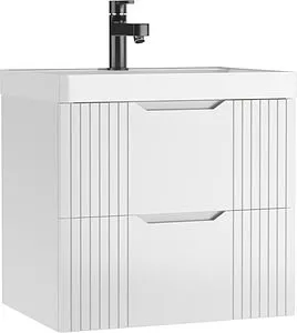 Тумба под умывальник подвесная Домино Garden 60 белый DG2502T, 1