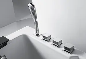 Ванна акриловая Abber 130x70 L AB9000 C L Ванна акриловая Abber 130x70 L AB9000 C L, 5