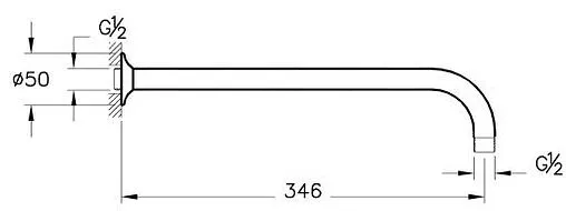 Душевая система со смесителем для душа VitrA Solid S хром A49264EXP