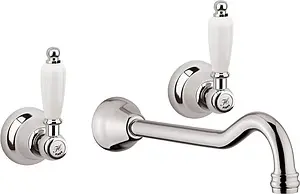 Смеситель для раковины из стены Fiore Coloniale хром 02CR0636, 1