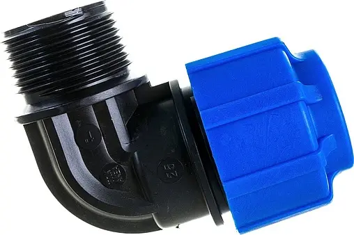 Уголок компрессионный переходной 25мм x 1&quot;н ТПК-Аква 50012501