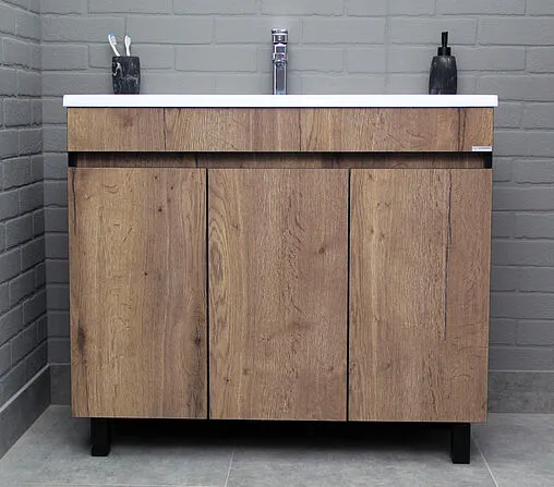 Тумба под умывальник напольный Домино Modul 100 дуб галифакс табак DD5402T