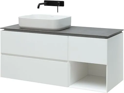 Тумба-умывальник подвесная Allen Brau Infinity 120 L белый 1.21005.WM+