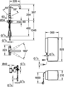 Смеситель для кухни со встроенным нагревом воды Grohe Red Duo хром матовый 30156DC0 Смеситель для кухни со встроенным нагревом воды Grohe Red Duo хром матовый 30156DC0, 2