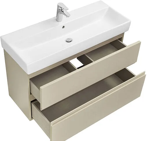 Тумба под умывальник подвесная Roca Oleta 100 капучино A857641515