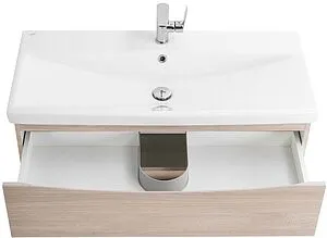 Тумба-умывальник подвесная BelBagno MARINO-CER 90 Rovere Grigio MARINO-CER-900-2C-SO-RG-P+BB-0323-90-LVB, 3