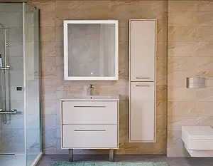 Зеркало с подсветкой Raval Frame 75 белый Fra.02.75/W Зеркало с подсветкой Raval Frame 75 белый Fra.02.75/W, 4