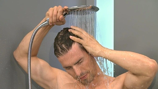 Лейка ручного душа Hansgrohe Raindance Select E 150 3jet EcoSmart хром 26551000