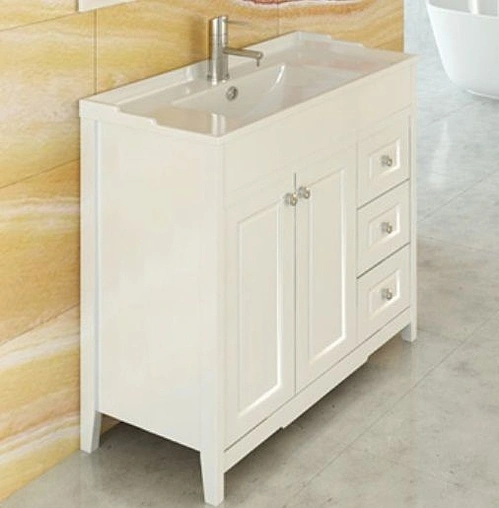 Тумба-умывальник напольная Comforty Тбилиси 90 белый 00003132630CF