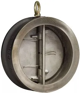 Клапан обратный поворотный двустворчатый межфланцевый Ду150 Ру16 ADL DF04A105239, 1