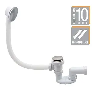 Слив-перелив для ванны Wirquin Quick Clac хром 30718585 Слив-перелив для ванны Wirquin Quick Clac хром 30718585, 3