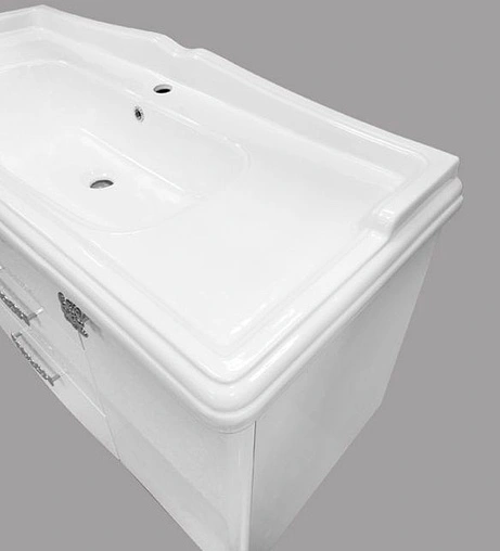 Тумба-умывальник напольная Comforty Монако 120 белый 00003132224CF Тумба-умывальник напольная Comforty Монако 120 белый 00003132224CF