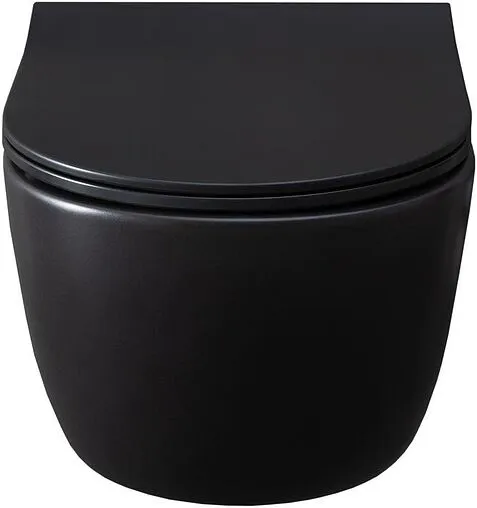 Унитаз подвесной безободковый Allen Brau Priority черный матовый 4.31001.31