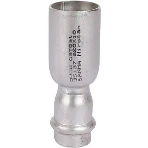 Муфта пресс редукционная однораструбная 28мм x 18мм Sanha NiroSan 9243 692432818, 5