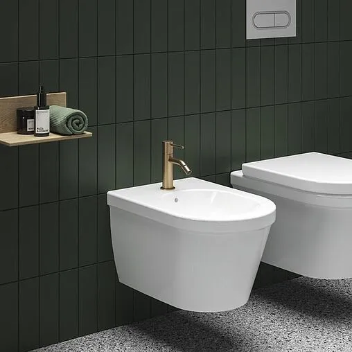 Смеситель для биде Ravak Espirit розовое золото X070355 Смеситель для биде Ravak Espirit розовое золото X070355