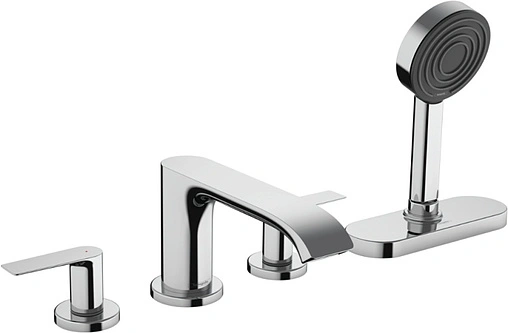Смеситель на борт ванны на 4 отверстия Hansgrohe Vivenis хром 75444000