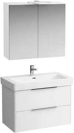 Тумба под умывальник подвесная Laufen Base 80 белый матовый 4.0239.2.110.260.1