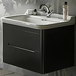 Тумба-умывальник Kerasan Waldorf 80 Nero matt 925631+4141K1bi/cr*1 Тумба-умывальник Kerasan Waldorf 80 Nero matt 925631+4141K1bi/cr*1, 1