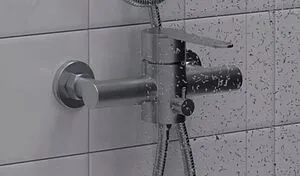 Смеситель для ванны Osgard Hugg никель 11323, 3