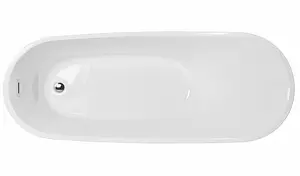 Ванна акриловая отдельностоящая Swedbe Vita 150x72 8817, 2
