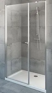 Дверь в нишу 1000мм прозрачное стекло Radaway EOS DWB 100 L 37990-01-01NL, 1