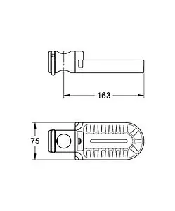 Полочка-мыльница Grohe Relexa plus 28631000 хром 28631000 Полочка-мыльница Grohe Relexa plus 28631000 хром 28631000, 2