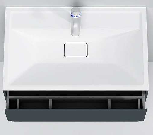 Тумба под умывальник подвесная Am.Pm Inspire 2.0 80 графит M50AFHX0803GM