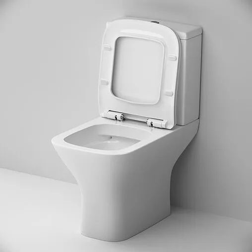 Унитаз-компакт безободковый Am.Pm Gem FlashClean белый C908601SC