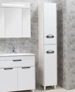 Шкаф-пенал Aquaton Юта 35 белый/выбеленное дерево 1A203403UTAV0 Шкаф-пенал Aquaton Юта 35 белый/выбеленное дерево 1A203403UTAV0, 3