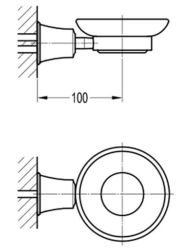 Мыльница Swedbe Terracotta Art терракотовый 2542 Мыльница Swedbe Terracotta Art терракотовый 2542